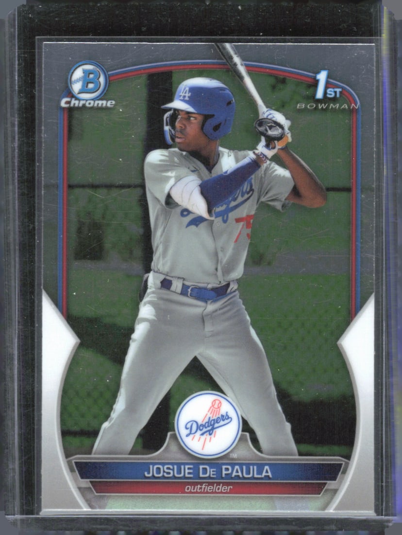 Josue De Paula 1st Bowman Chrome 2023 Bowman Chrome #BCP-111: Josue De Paula 1st Bowman Chrome 2023 Bowman Chrome #BCP-111