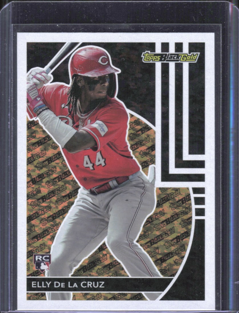 Elly De La Cruz Rookie Card 2024 Topps Black Gold #BG-6 (1 of 2)