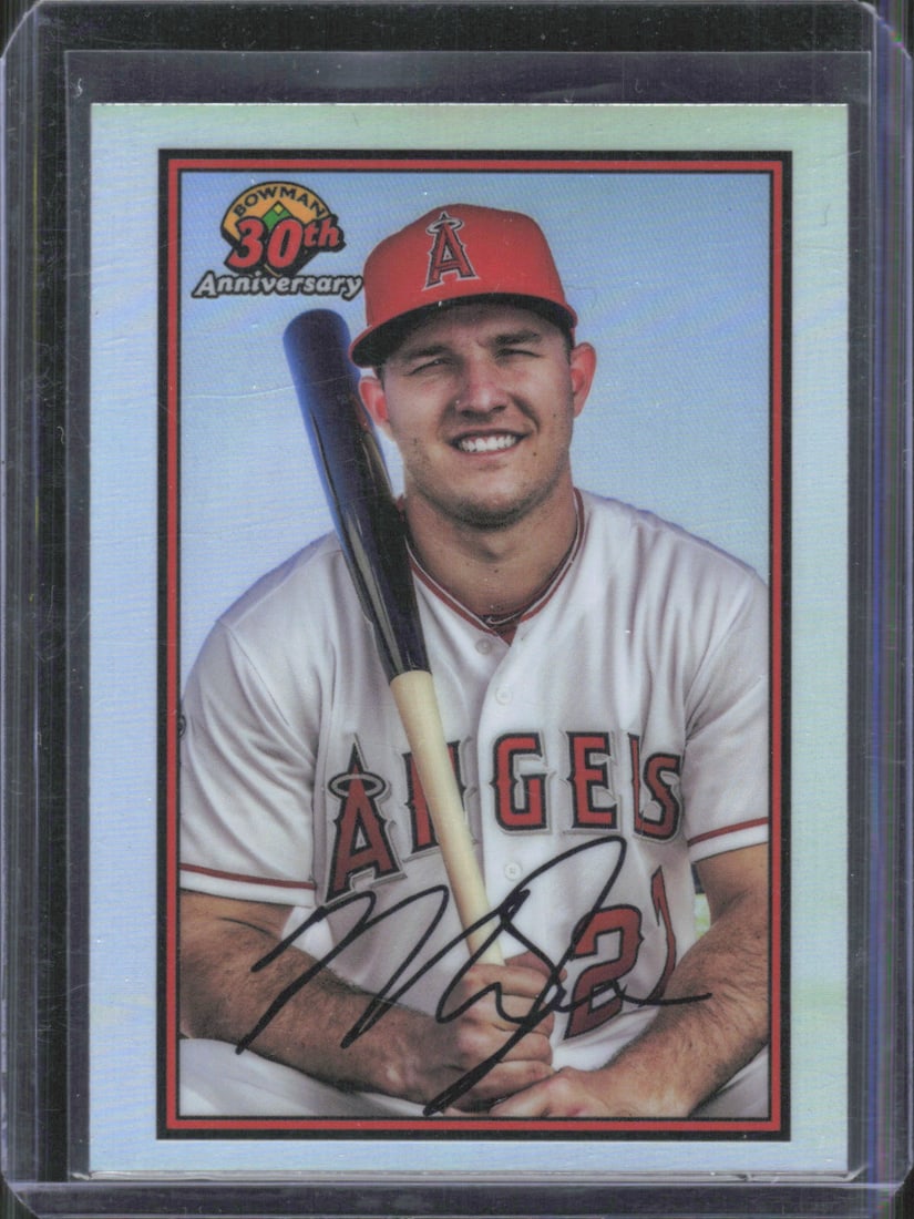 Mike Trout 30th Anniversary Bowman 2019 Bowman #B30-MT (1 of 2)