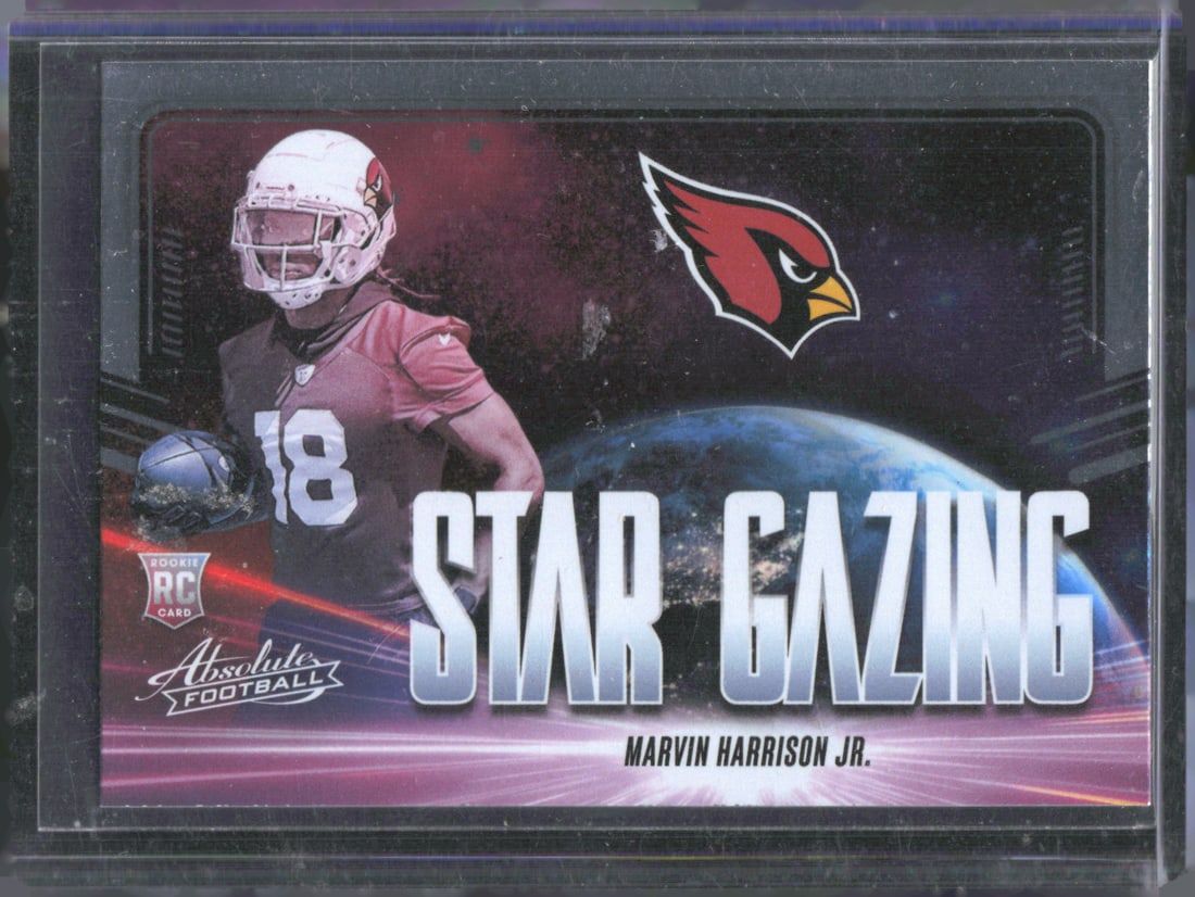 Marvin Harrison Jr. Rookie Card Star Gazing 2024 Panini Absolute #SG-MHJ (1 of 2)