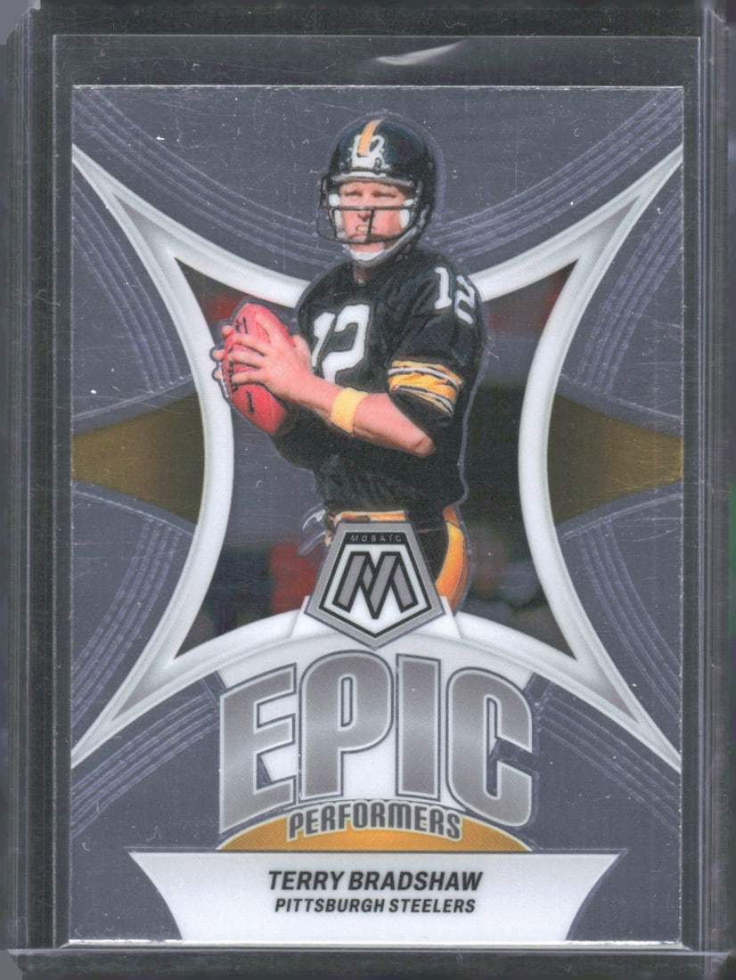 Terry Bradshaw Epic Performers 2024 Panini Mosaic #EP-TB (1 of 2)