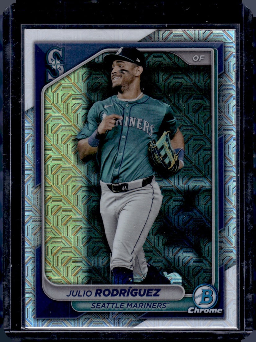Julio Rodriguez Mojo Refractor 2024 Bowman Chrome #95 (1 of 2)