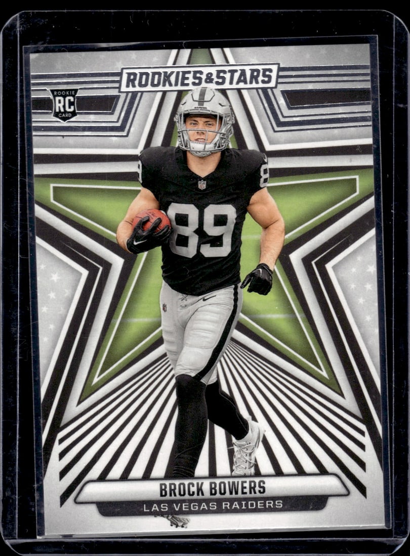 Brock Bowers RC 2024 Panini Rookies & Stars #114 (1 of 2)