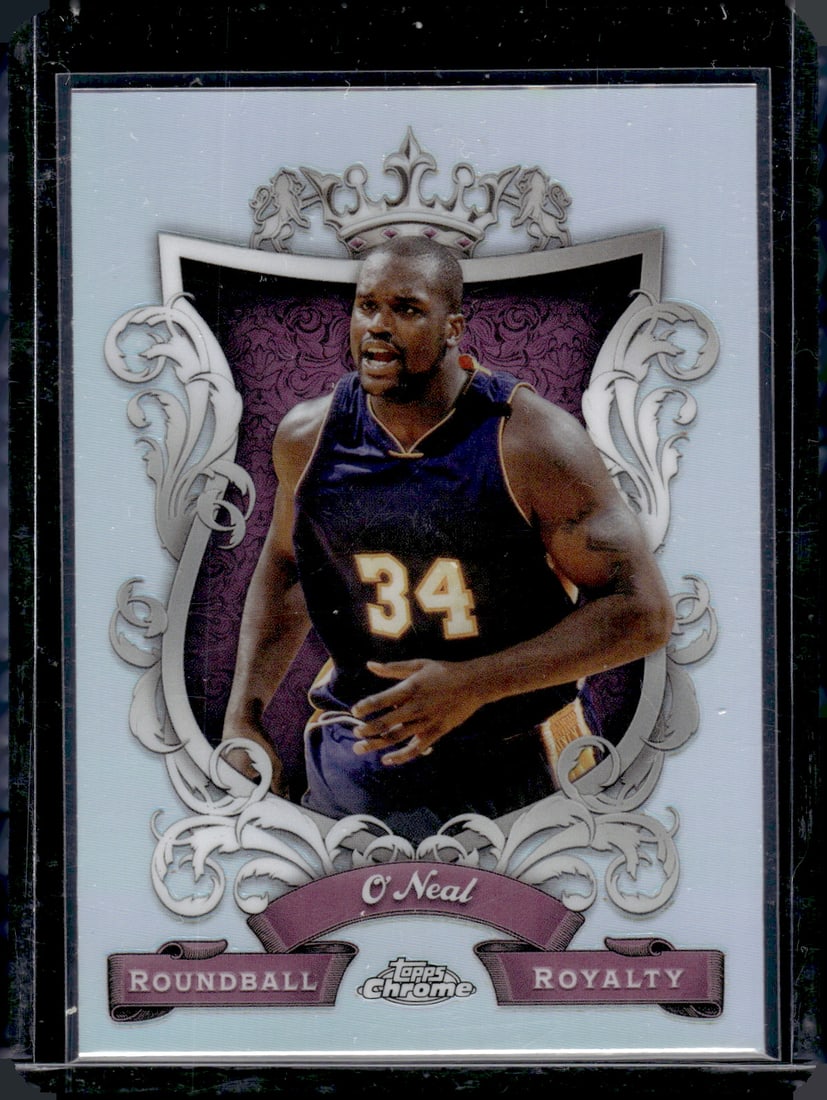 Shaquille O'Neal Roundball Royalty Refractor 2023-24 Topps Chrome #RR-14 (1 of 2)