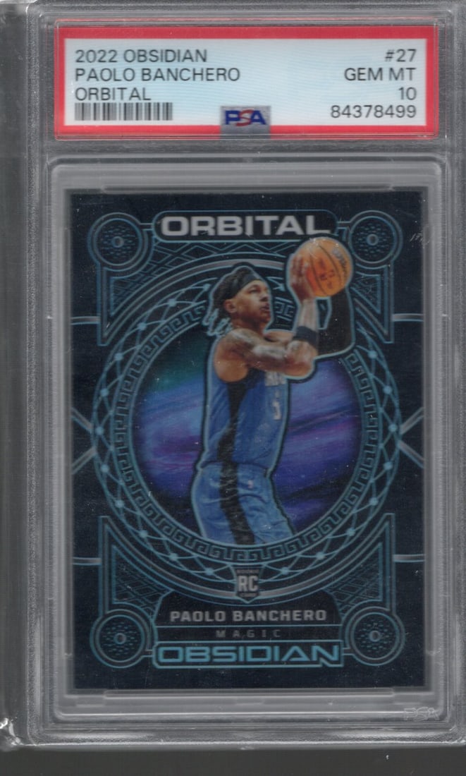 Paolo Banchero Orbital RC /99 2022-23 Panini Obsidian #27 PSA 10 POP 5!! (1 of 2)