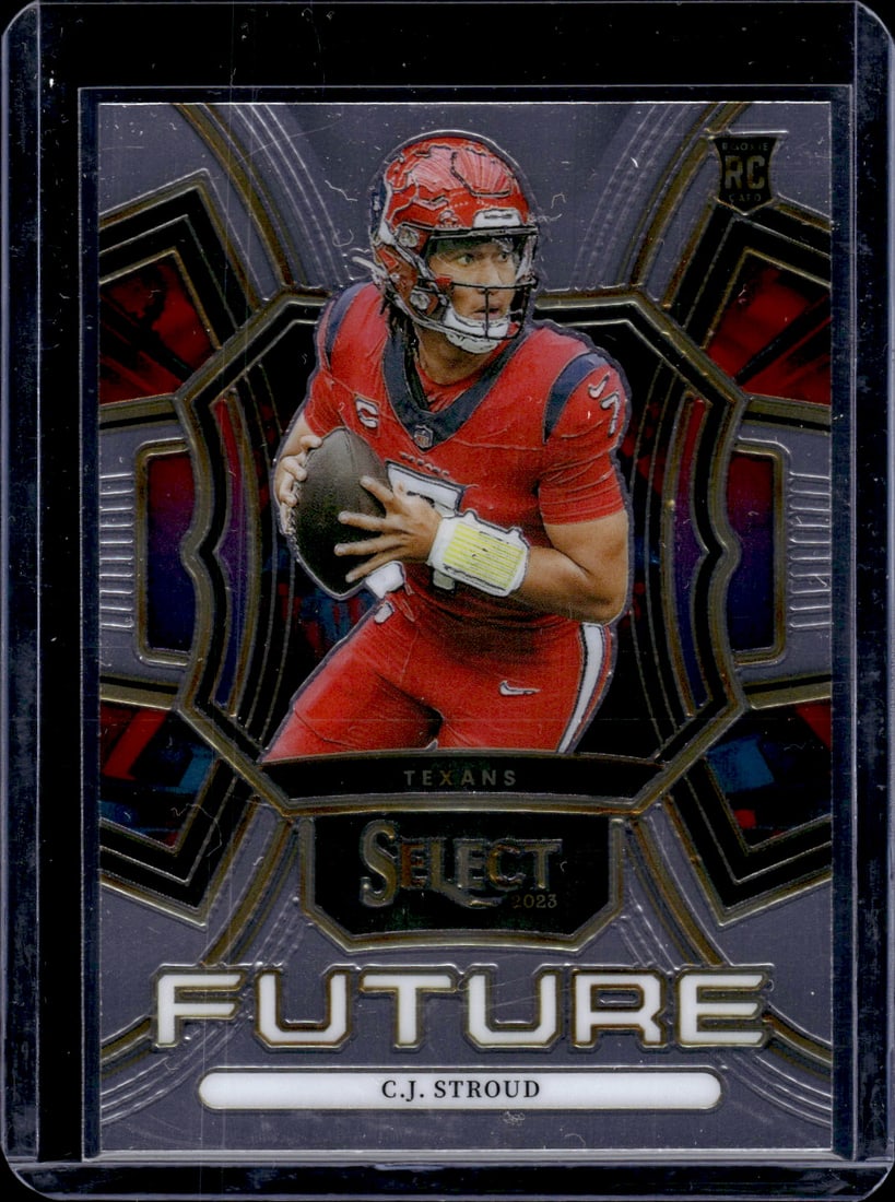 Cj Stroud Future RC 2023 Panini Select #FUT-CST: Cj Stroud Future RC 2023 Panini Select #FUT-CST