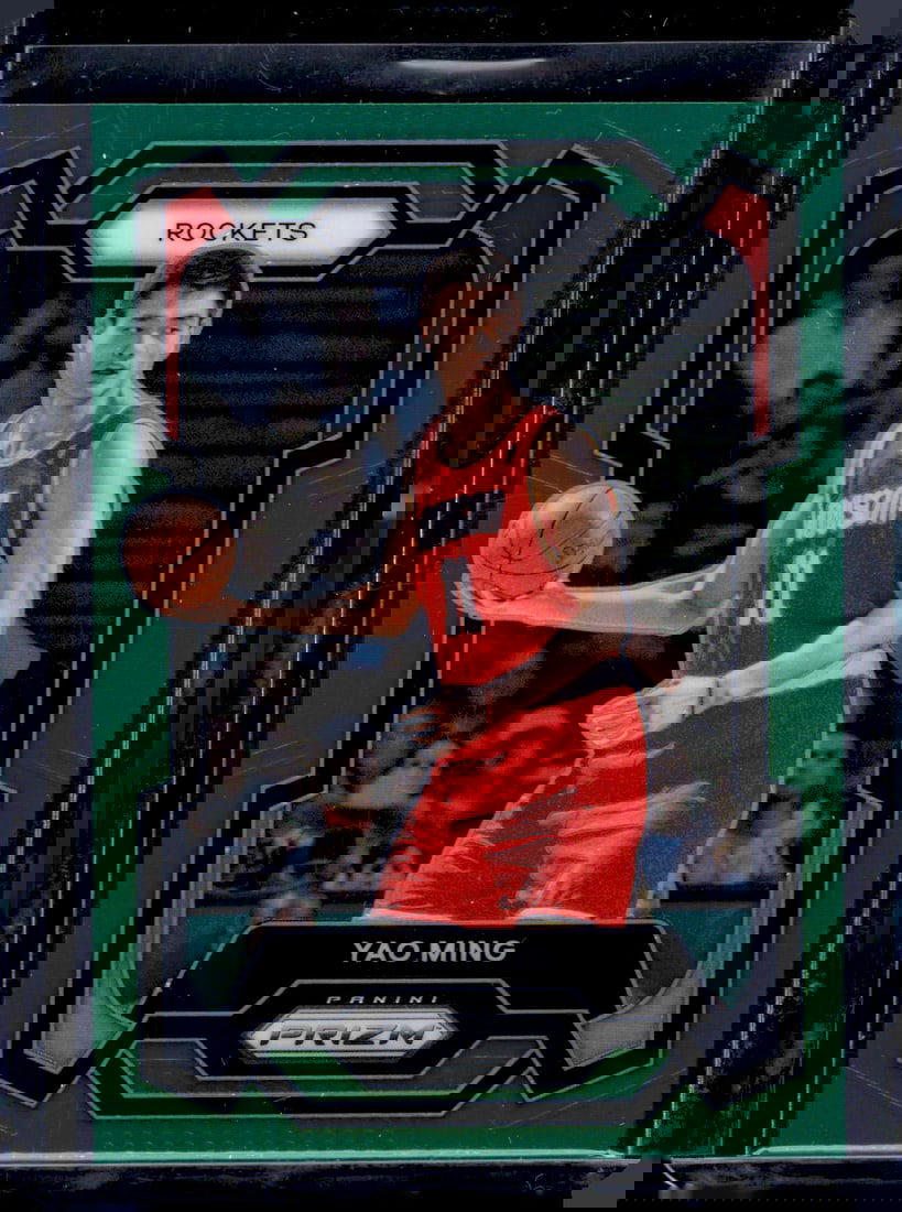 Yao Ming Green Prizm 2023-24 Panini Prizm #199 (1 of 2)