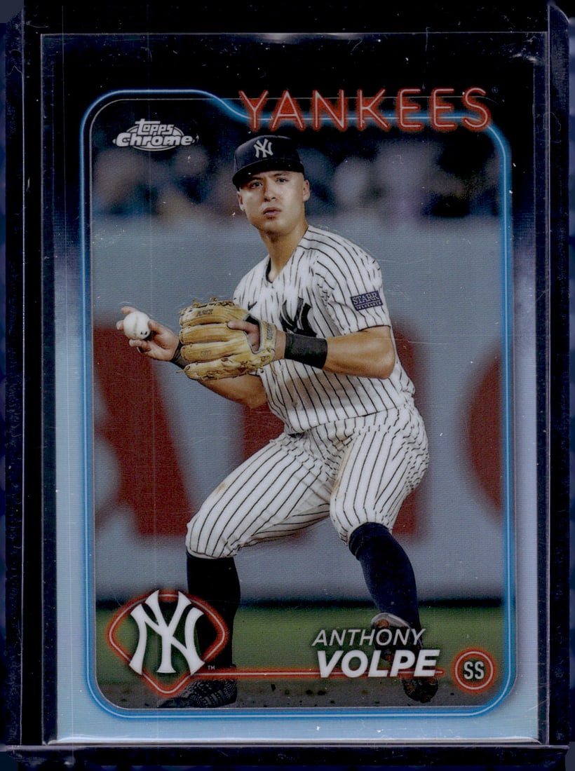 Anthony Volpe Refractor 2024 Topps Chrome #236: Anthony Volpe Refractor 2024 Topps Chrome #236
