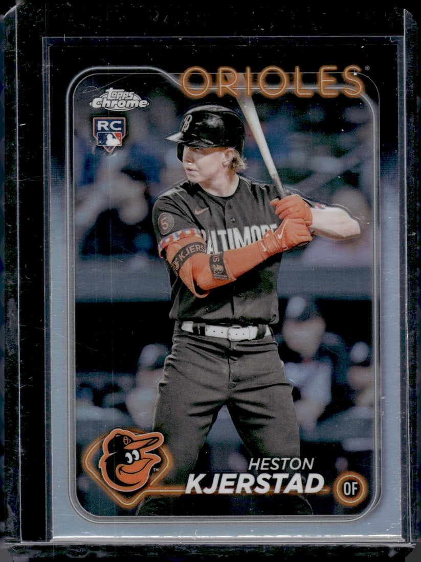 Heston Kjerstad Refractor RC 2024 Topps Chrome #142: Heston Kjerstad Refractor RC 2024 Topps Chrome #142