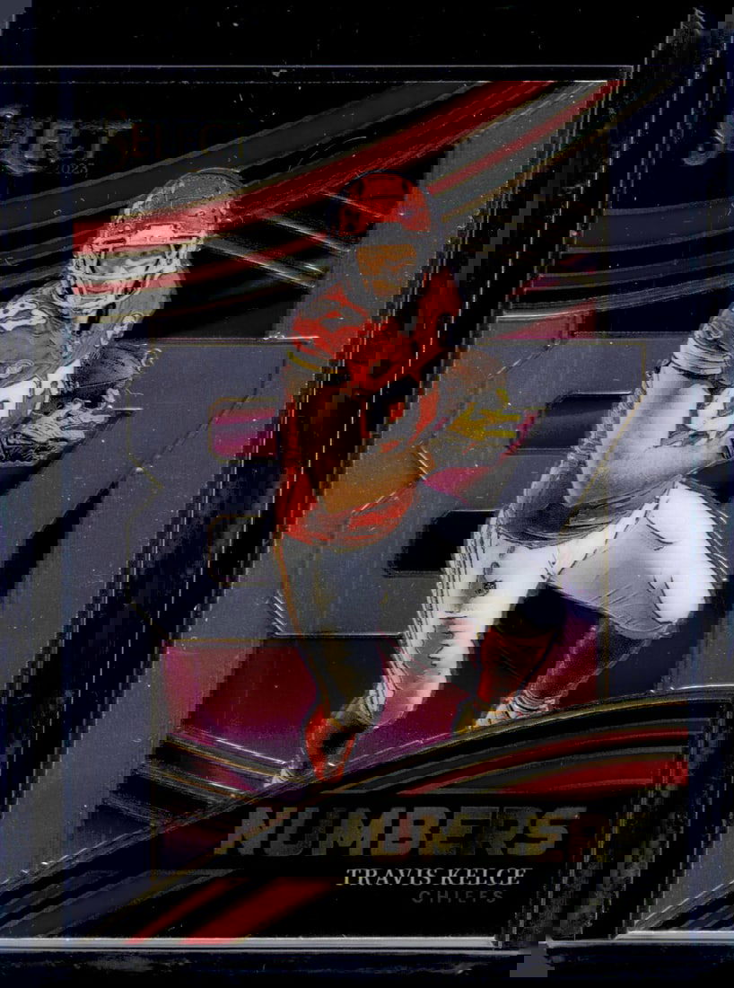 Travis Kelce Numbers 2023 Panini Select #NMB-TKE (1 of 2)