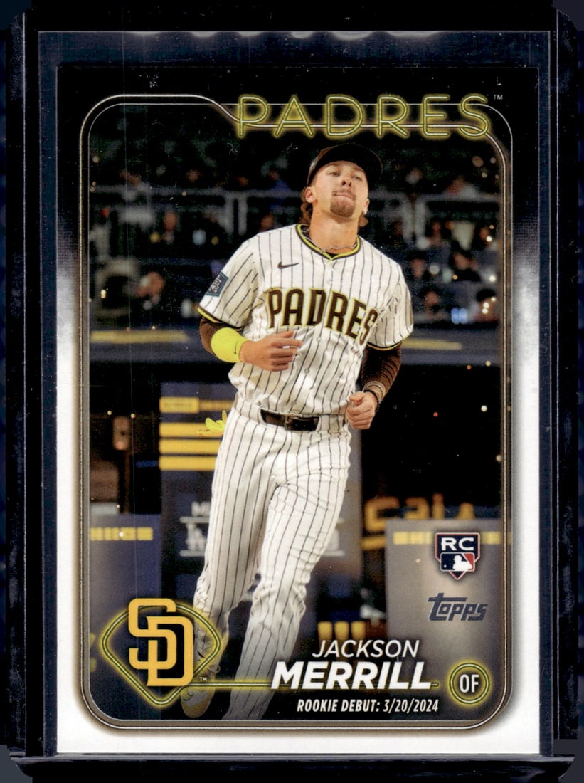 Jackson Merrill RC 2024 Topps Update #US169: Jackson Merrill RC 2024 Topps Update #US169