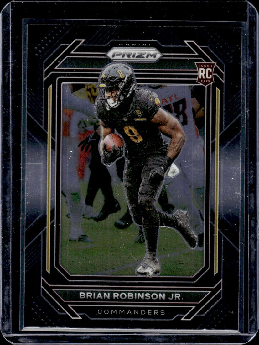 Brian Robinson Jr. Prizm Black RC 2022 Panini Chronicles #PB-23 (1 of 2)
