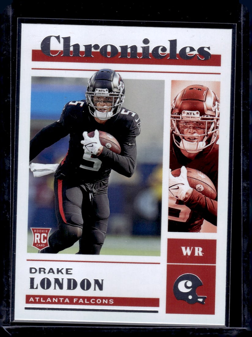 Drake London RC 2022 Panini Chronicles #44: Drake London RC 2022 Panini Chronicles #44