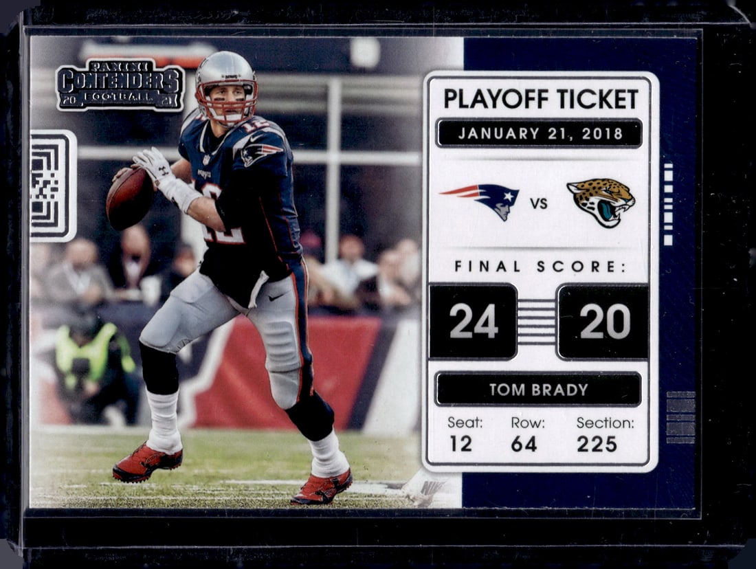 Tom Brady Playoff Ticket 2021 Panini Contenders #PLT-TOM (1 of 2)