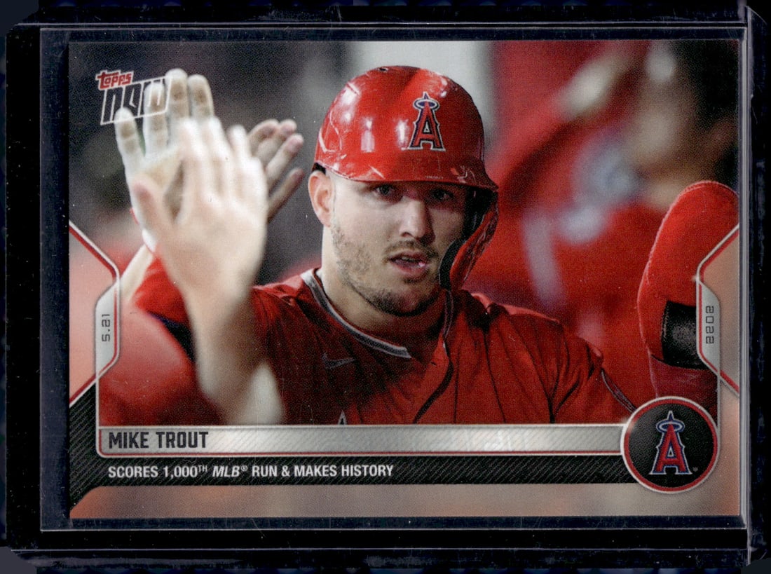 Mike Trout 2022 Topps Now #211 (1 of 2)