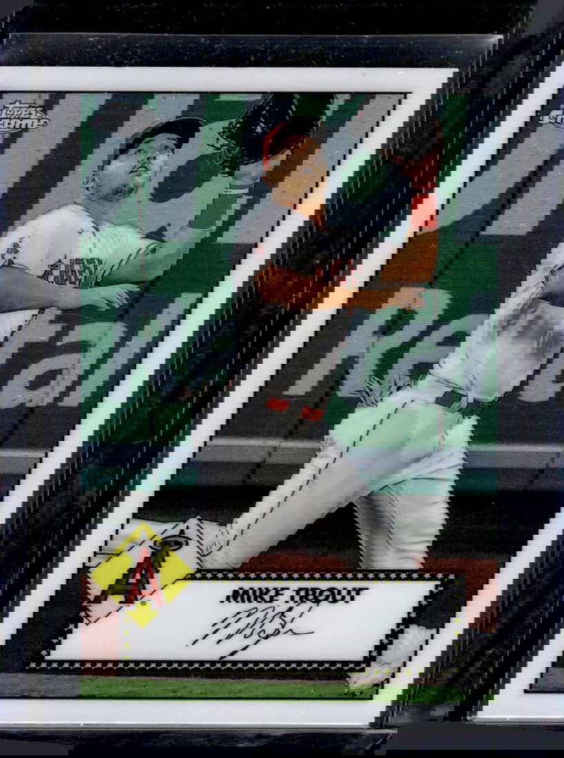 Mike Trout 1952 Topps Redux 2021 Topps Chrome #TC52-27 (1 of 2)