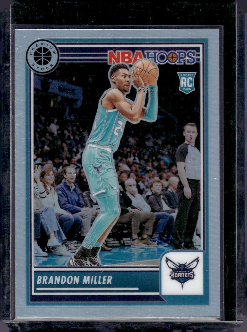 Brandon Miller Silver Prizm RC 2023-24 Panini Premium Stock #245 (1 of 2)