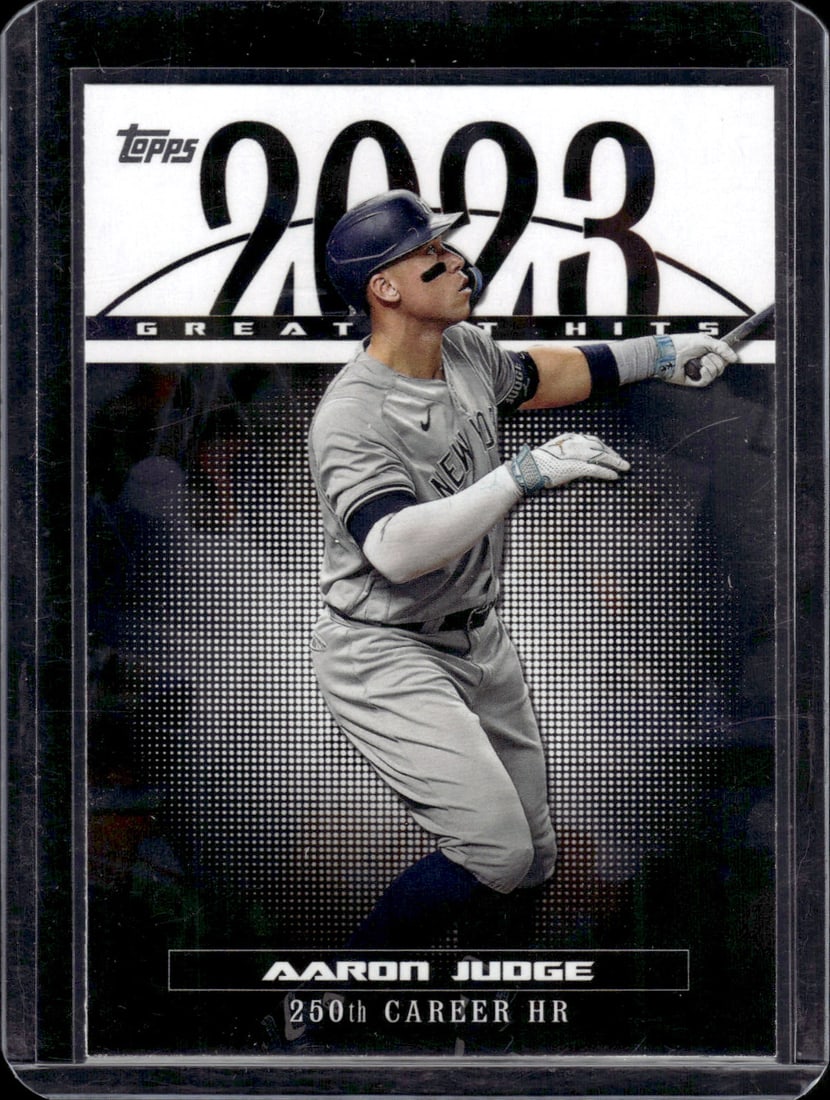 Aaron Judge Greatest Hits 2024 Topps #23GH-27: Aaron Judge Greatest Hits 2024 Topps #23GH-27