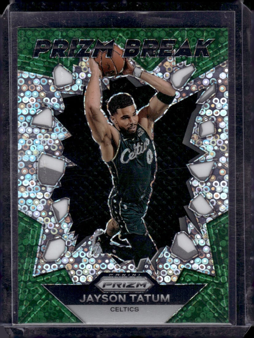 Jayson Tatum Prizm Break Disco Prizm 2023-24 Panini Prizm #15 (1 of 2)