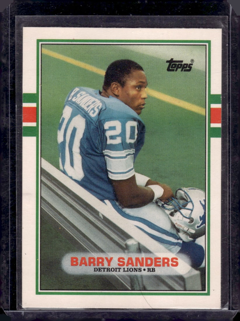 Barry Sanders RC 1989 Topps Traded #83T: Barry Sanders RC 1989 Topps Traded #83T