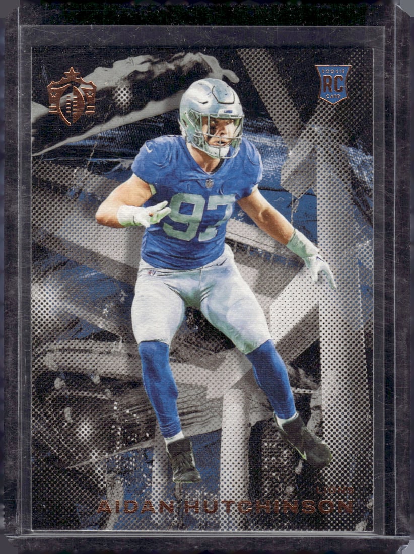 Aidan Hutchinson Bronze Parallel RC 2022 Panini Chronicles Gridiron Kings #GK-10 (1 of 2)