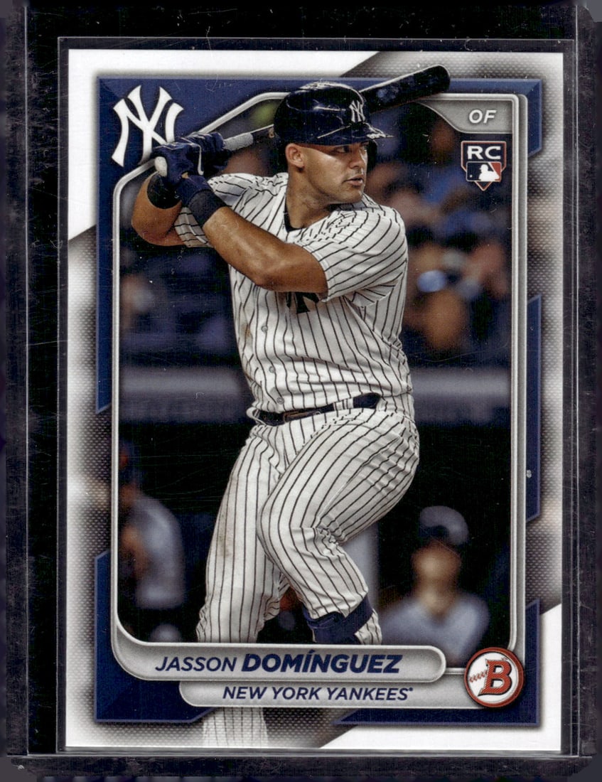 Jasson Dominguez RC 2024 Bowman #17: Jasson Dominguez RC 2024 Bowman #17