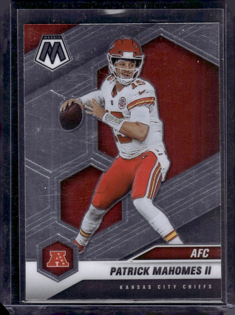Patrick Mahomes 2021 Panini Mosaic #221 (1 of 2)