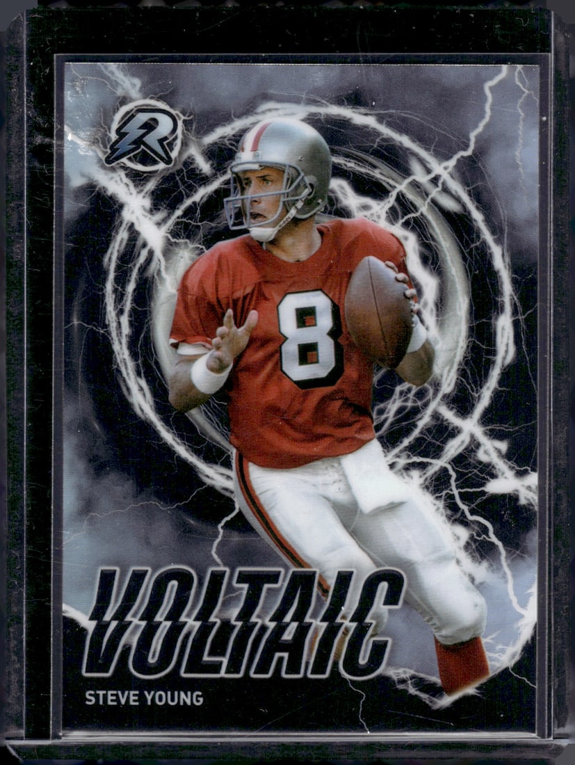 Steve Young Voltaic Refractor 2023 Topps Composite #RV-9: Steve Young Voltaic Refractor 2023 Topps Composite #RV-9
