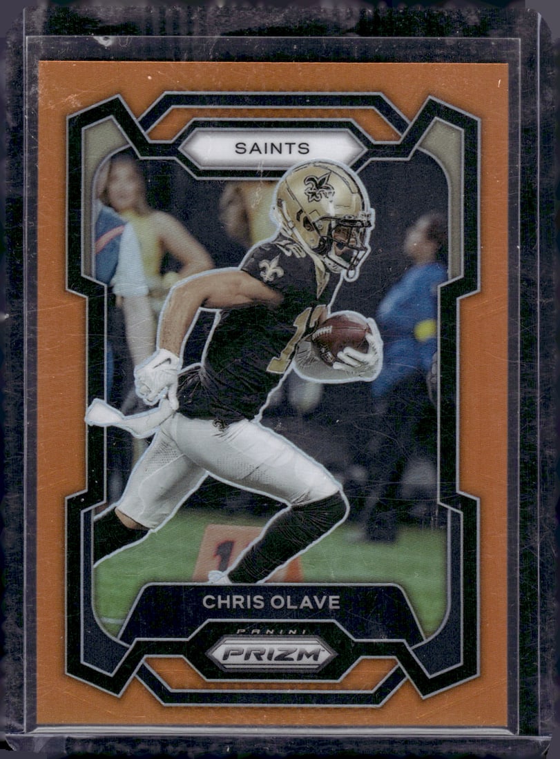 Chris Olave Orange Prizm /249 2023 Panini Prizm #212 (1 of 2)
