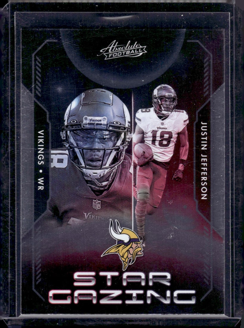Justin Jefferson Stargazing 2023 Panini Absolute #SG-13: Justin Jefferson Stargazing 2023 Panini Absolute #SG-13