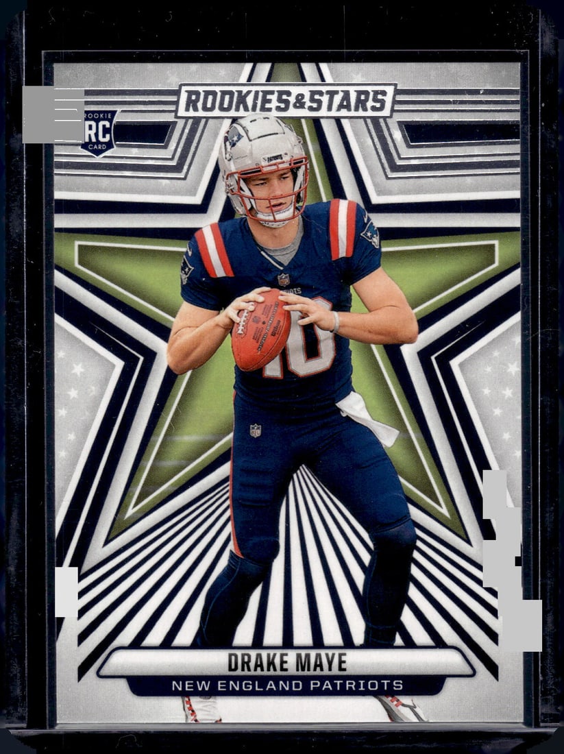 Drake Maye RC 2024 Panini Rookies & Stars #129: Drake Maye RC 2024 Panini Rookies & Stars #129