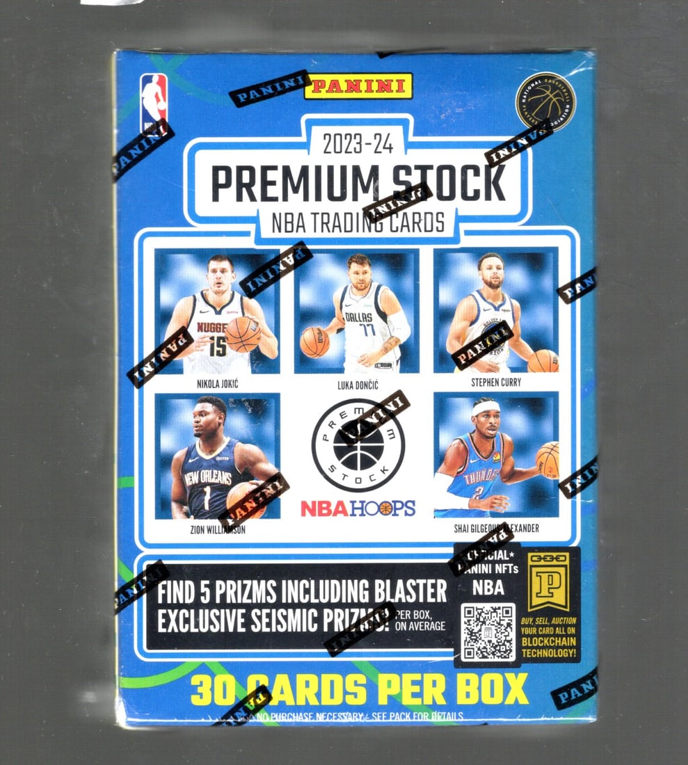 2023-24 Panini NBA Hoops Premium Stock Basketball Blaster Box - Victor Wembanyama: 2023-24 Panini NBA Hoops Premium Stock Basketball Blaster Box - Victor Wembanyama