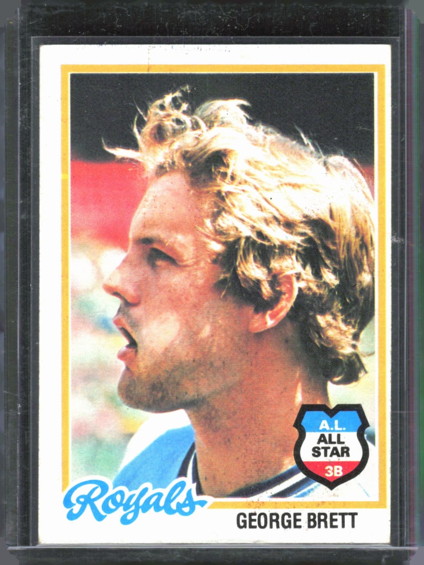George Brett 1978 Topps Vintage Baseball Card #100 (1 of 2)