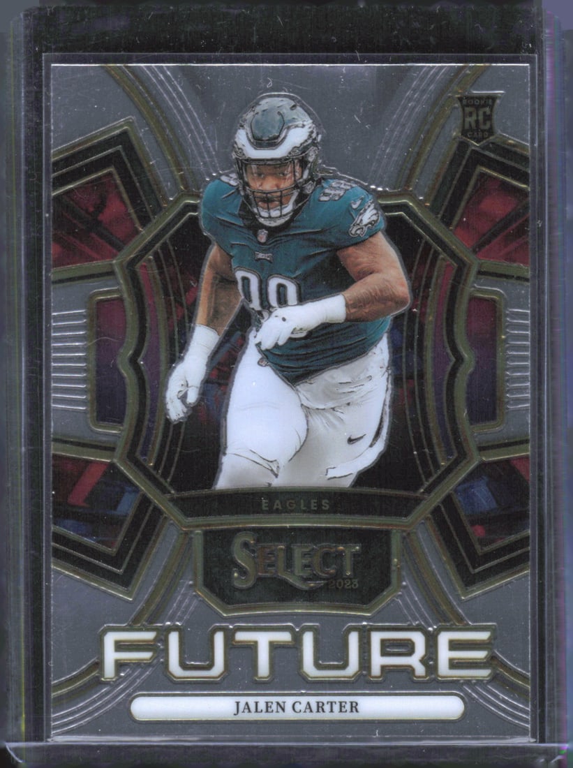 Jalen Carter Rookie Card Select Future 2023 Panini Select #FUT-JCA (1 of 2)