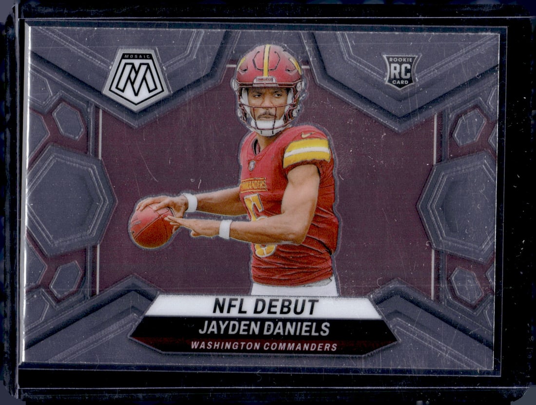 Jayden Daniels NFL Debut RC 2024 Panini Mosaic #272: Jayden Daniels NFL Debut RC 2024 Panini Mosaic #272