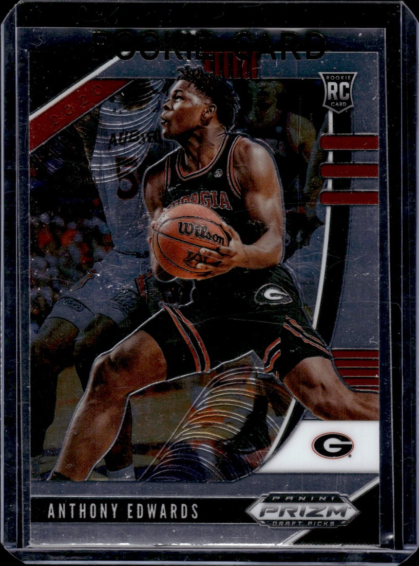 Anthony Edwards RC 2020 Panini Prizm Draft Picks #1: Anthony Edwards RC 2020 Panini Prizm Draft Picks #1