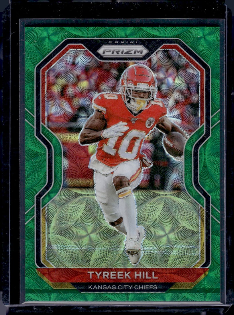 Tyreek Hill Green Scope Prizm /75 2020 Panini Prizm #120: Tyreek Hill Green Scope Prizm /75 2020 Panini Prizm #120