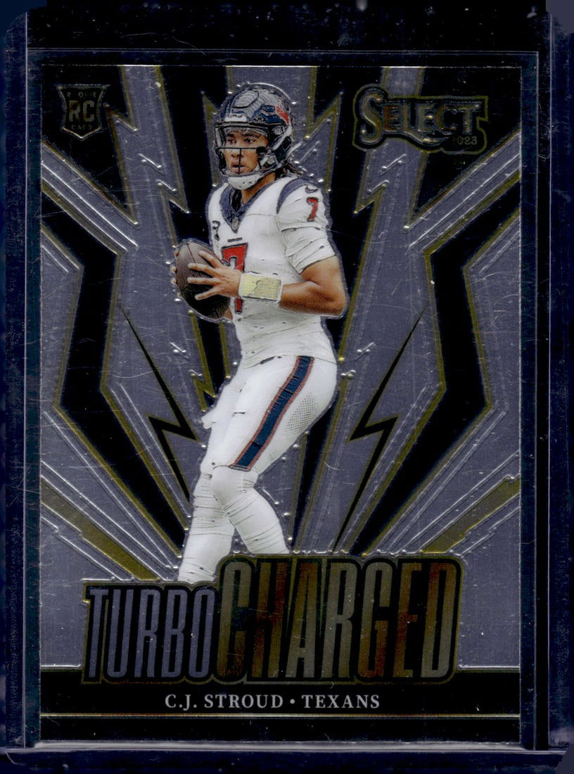 Cj Stroud Turbocharged RC 2023 Panini Select #TUR-CST (1 of 2)