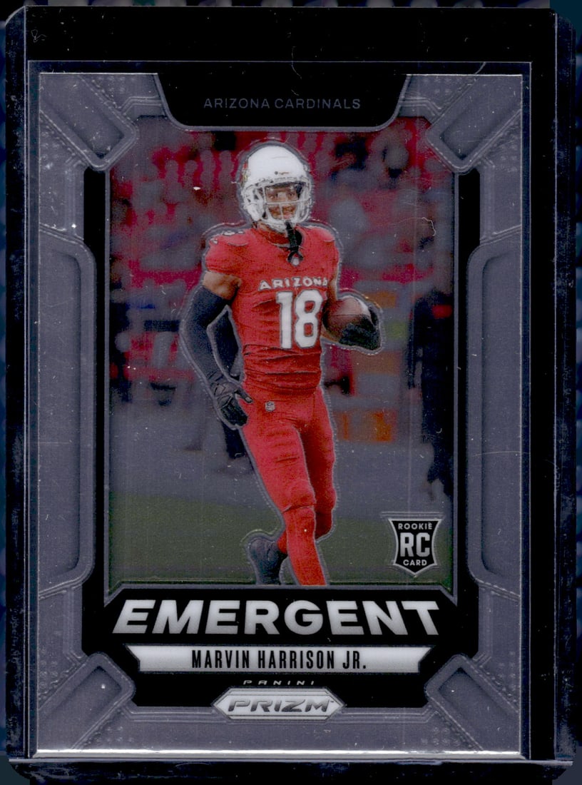 Marvin Harrison Jr. Emergent RC 2024 Panini Prizm #5: Marvin Harrison Jr. Emergent RC 2024 Panini Prizm #5