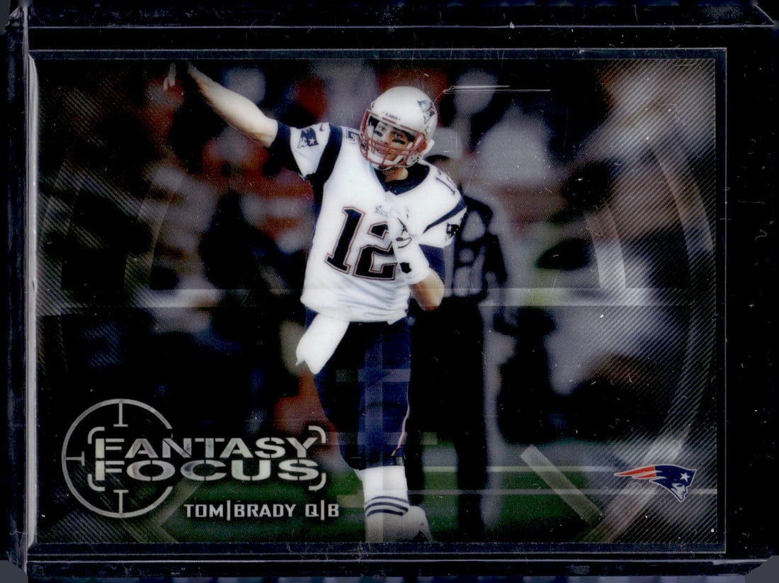 Tom Brady Fantasy Focus 2014 Topps #FF-TB: Tom Brady Fantasy Focus 2014 Topps #FF-TB