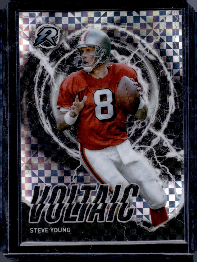 Steve Young Voltaic Xfractor 2023 Topps Composite #RV-9: Steve Young Voltaic Xfractor 2023 Topps Composite #RV-9