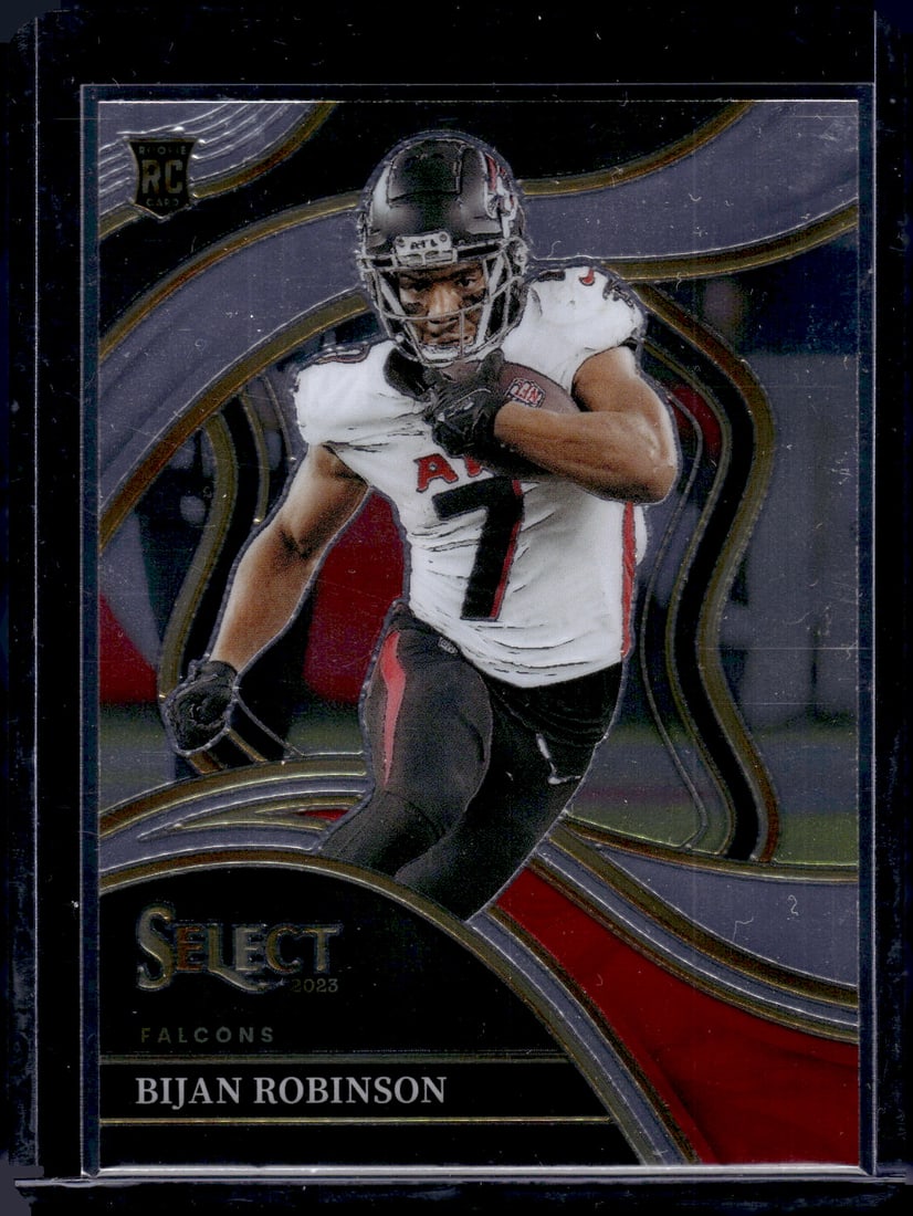 Bijan Robinson Club Level RC 2023 Panini Select #296: Bijan Robinson Club Level RC 2023 Panini Select #296