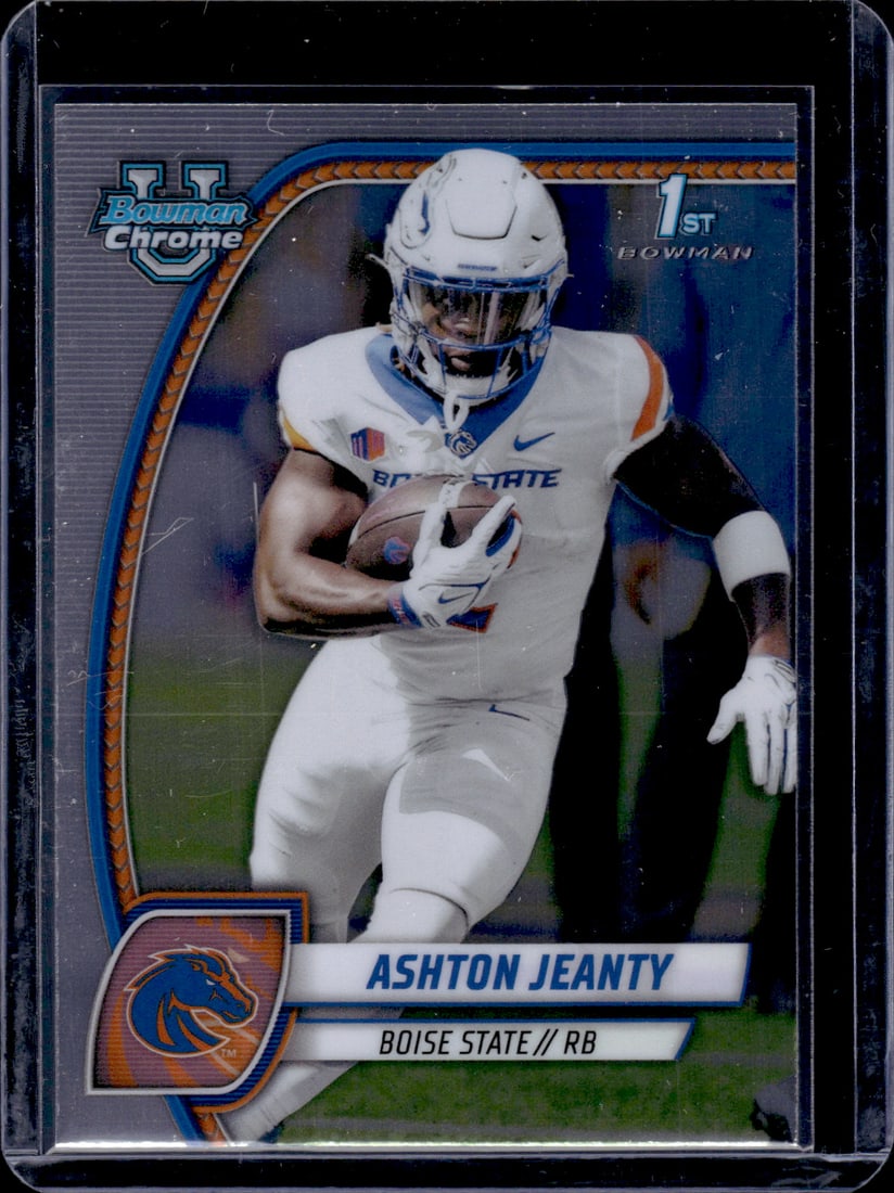 Ashton Jeanty 1st Bowman 2024 Bowman U Chrome #17: Ashton Jeanty 1st Bowman 2024 Bowman U Chrome #17