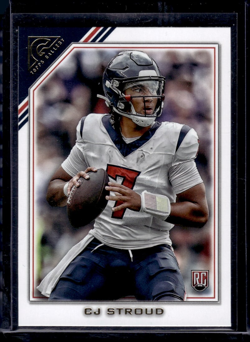 Cj Stroud Topps Gallery RC 2023 Topps Composite #377: Cj Stroud Topps Gallery RC 2023 Topps Composite #377