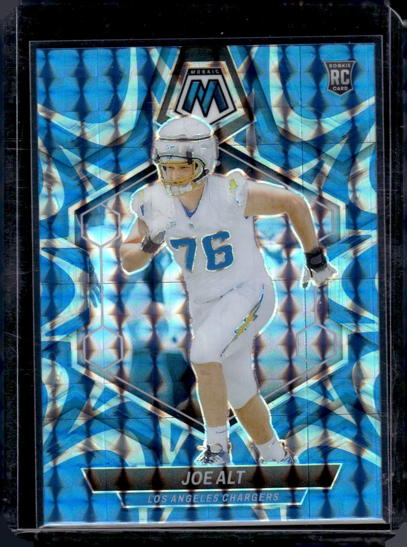 Joe Alt Blue Reactive Prizm RC 2024 Panini Mosaic #305: Joe Alt Blue Reactive Prizm RC 2024 Panini Mosaic #305