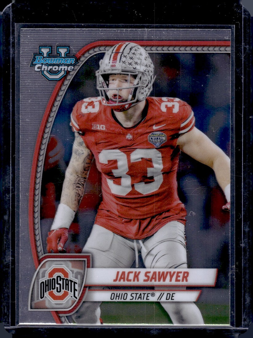 Jack Sawyer 2024 Bowman U Chrome #79: Jack Sawyer 2024 Bowman U Chrome #79
