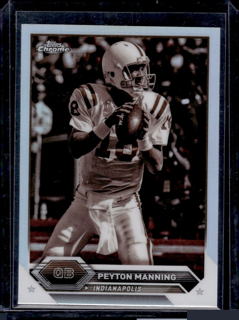 Peyton Manning Topps Chrome Sepia Refractor 2023 Topps Composite #11 (1 of 2)