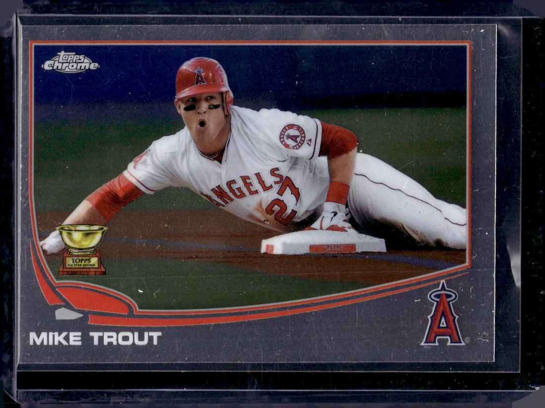 Mike Trout All Rookie Cup Reprint 20217 Topps Chrome #TARC-7: Mike Trout All Rookie Cup Reprint 20217 Topps Chrome #TARC-7