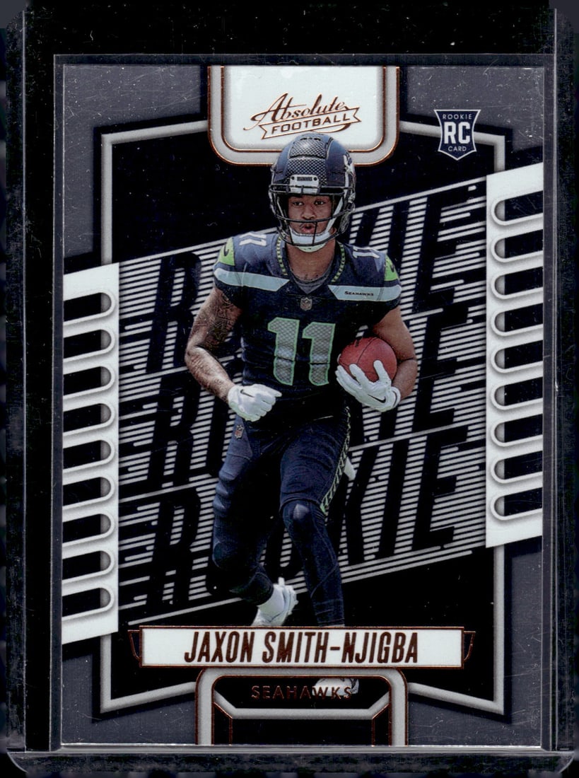 Jaxon Smith-Njigba Bronze Parallel RC 2023 Panini Absolute #109 (1 of 2)