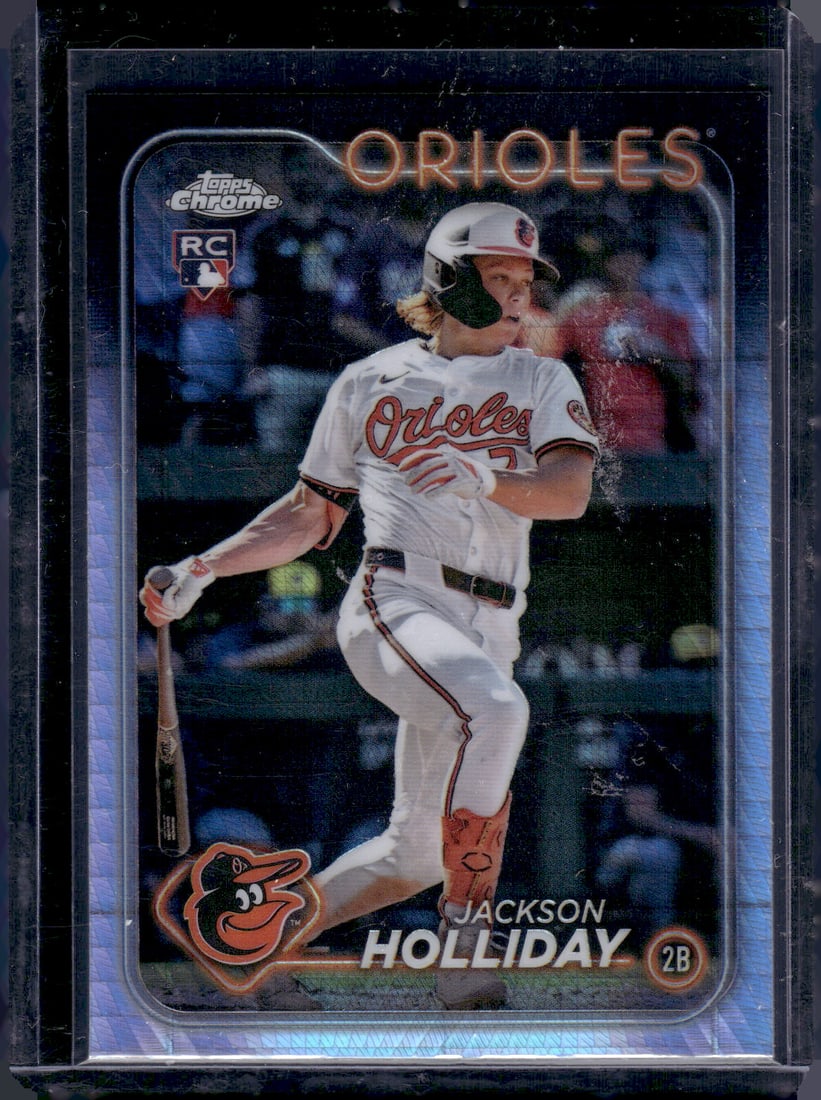 Jackson Holliday Prism Refractor RC 2024 Topps Chrome #USC200 (1 of 2)